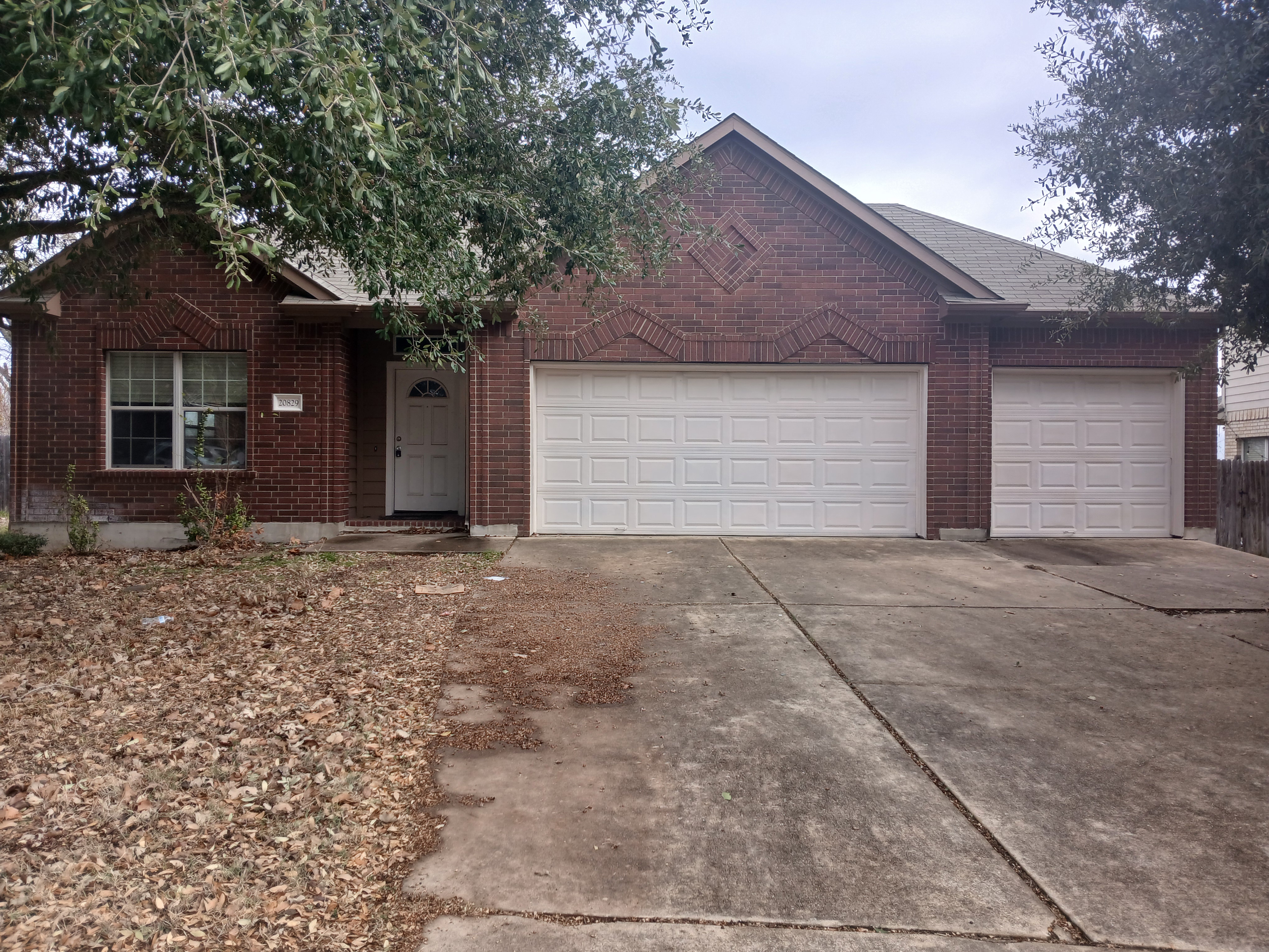 House exterior before