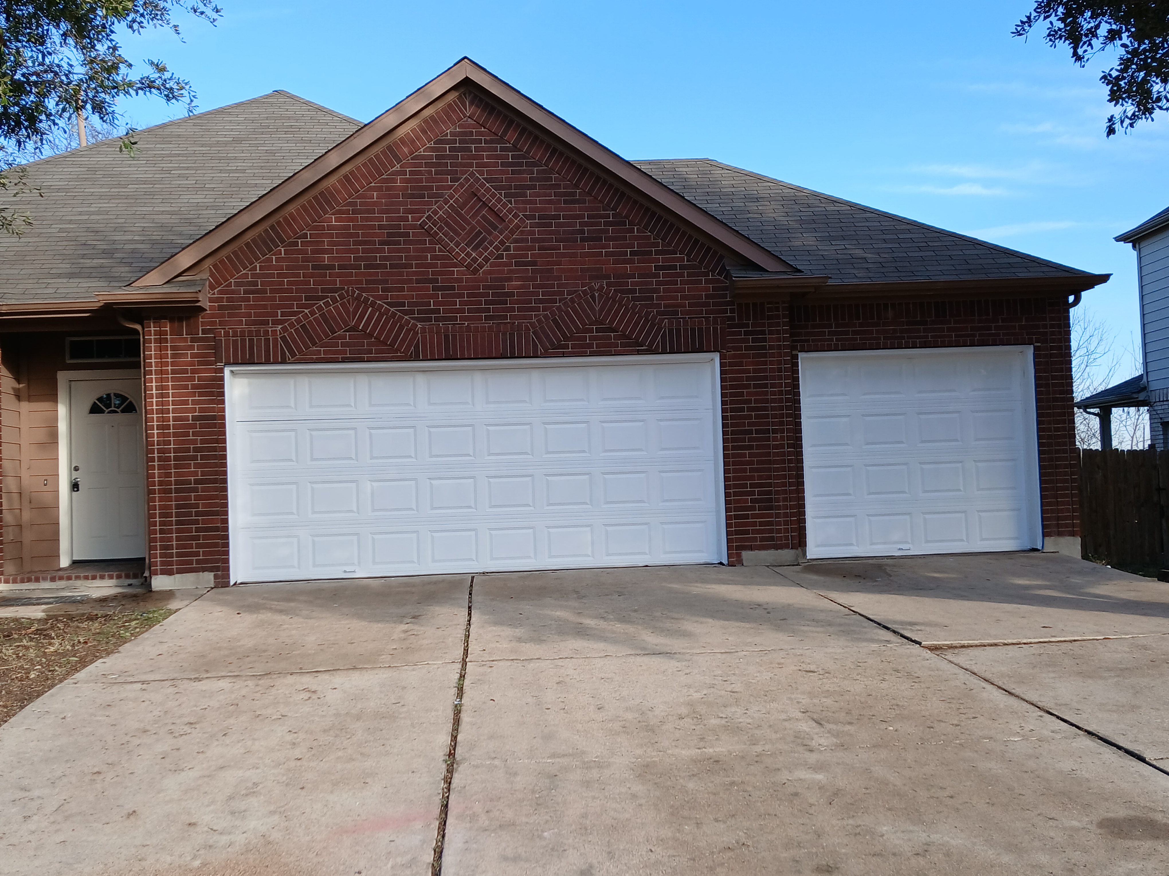 House exterior after